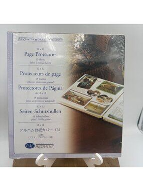 Creative Memories 12x12 Page Protectors, featuring 15 sheets plus a bonus sheet